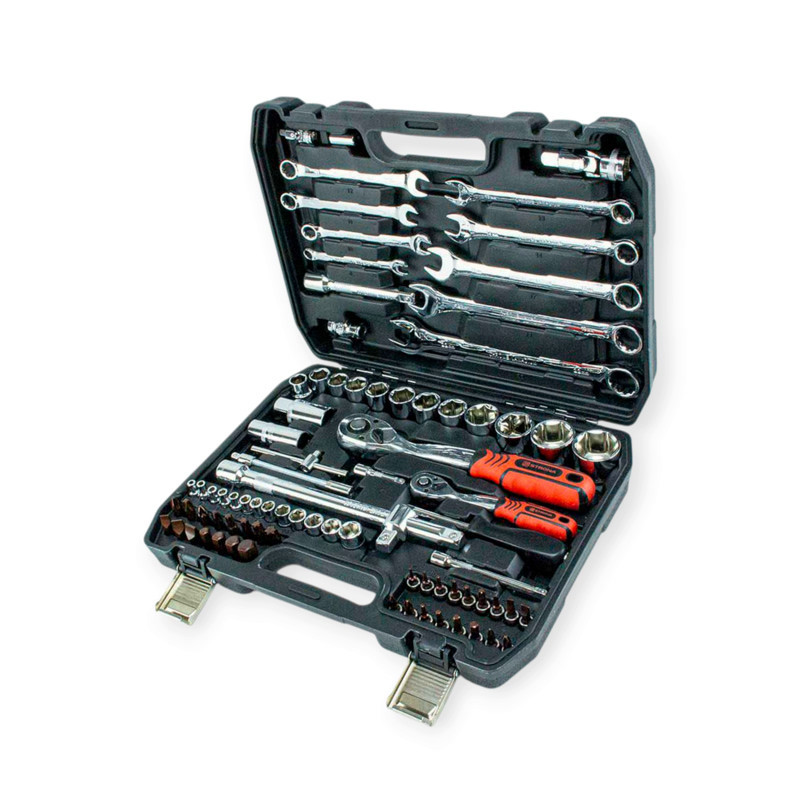 Набір інструменту 1/2", 1/4" 82 шт. Мукачево - фото 1