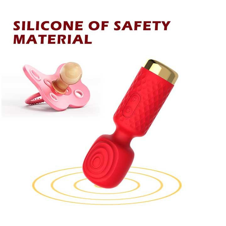 Міні вібратор для клітора мікрофон USB червоний — Вібратори Вінниця - фото 2