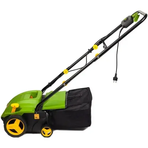 Скарифікатор із регулюванням глибини Procraft  2984 об  хв для зеленої трави для й газонних бур'янів електричний аератор газонний Львів - фото 7