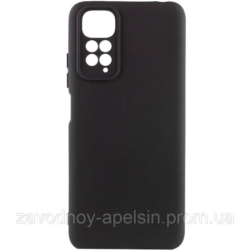 Xiaomi Redmi Note 11 11S Силіконовий чохол Soft (чорний) Одеса - фото 2