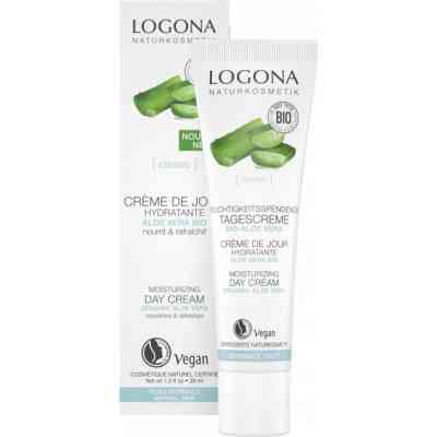 Крем для лица Logona дневной увлажняющий для нормальной кожи Алоэ 30 мл (4017645043046) Винница
