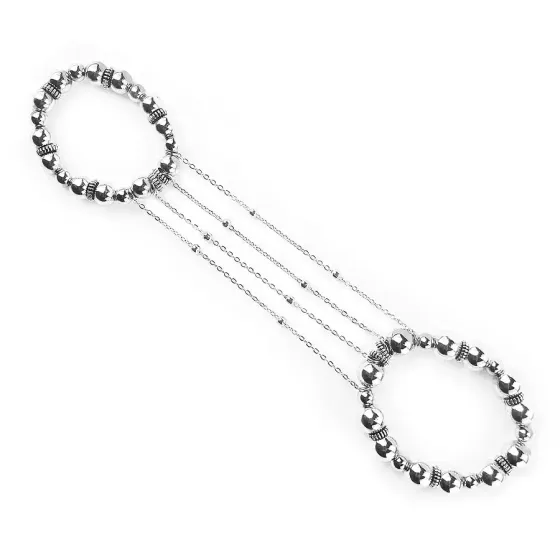 Сексуальна прикраса на пеніс та мошонку Art of Sex - Jerome, Срібло Львів