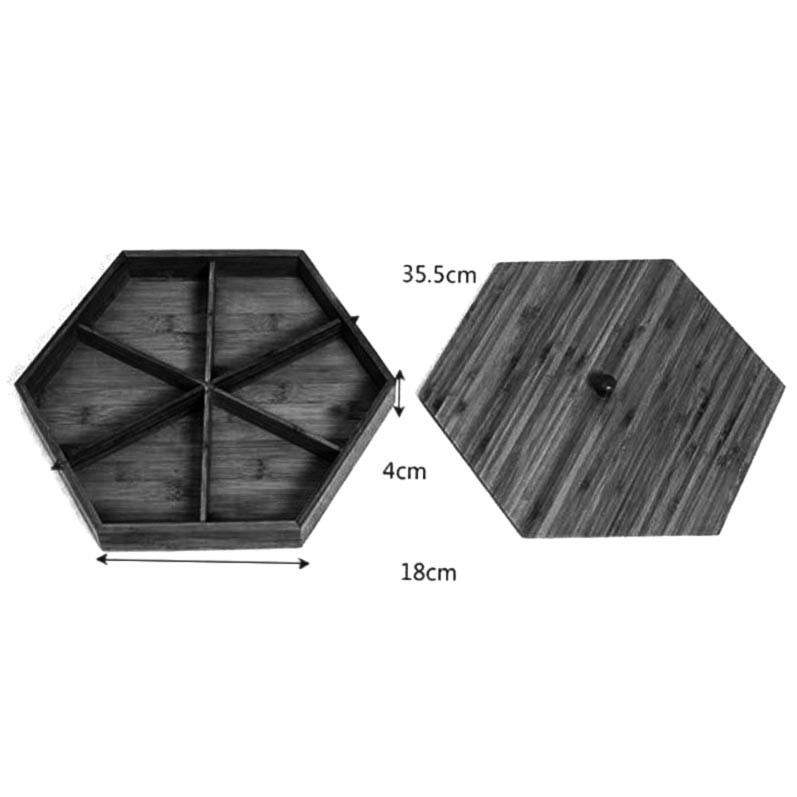 Менажница деревянная 