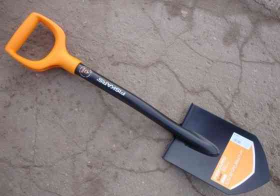 Універсальна Лопата саперна для копа 80 см Fiskars "Solid" (1014809/131417) Ресорна сталь Нововолинськ