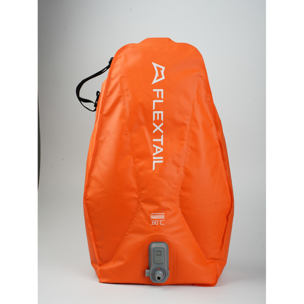 Душ портативний із ємністю та насосом Flextail Tiny Shower Bag, 20л, помаранчевий Киев - изображение 8