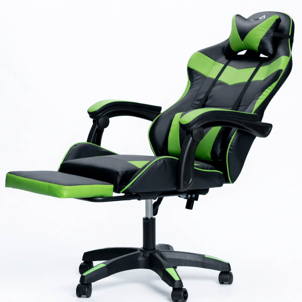 Крісло геймерське DIEGO Phantom RS Black-Green Київ - фото 4