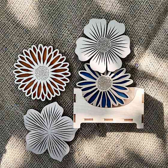 Подарочный набор подставок в органайзере 