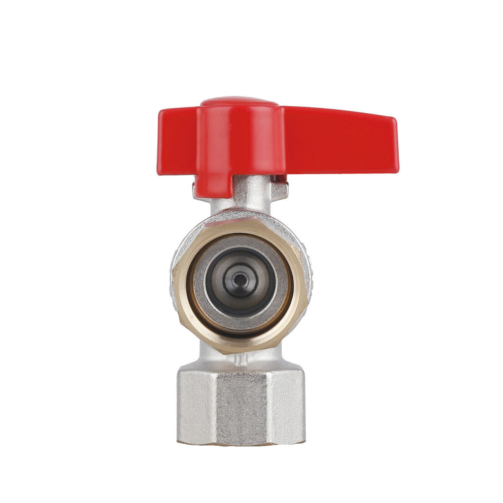 Кран кульовий Thermo Alliance Standart 3/4" В кутовий, PN40, з накидною гайкою TAS223W20 Київ - фото 6