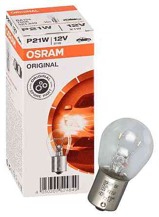 Указательная лампа накаливания OSRAM 7506 P21W 12V BA15s 10X5 Харьков