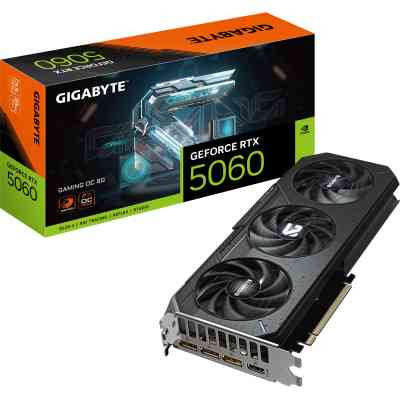 Відеокарта GIGABYTE GeForce RTX5060 8Gb GAMING OC (GV-N5060GAMING OC-8GD) Вінниця