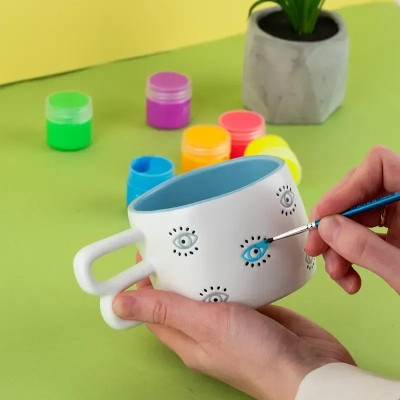 Акриловые краски Kite Creative 6 неонових кольорів, 20 мл (K-274) Винница - изображение 5