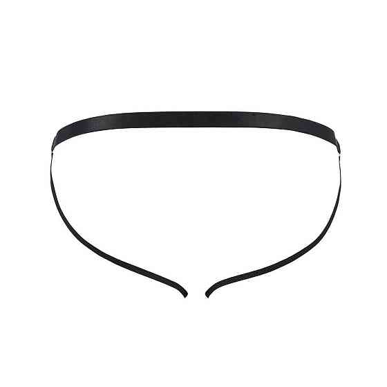 Мужские открытые слипы Passion 034 OPEN LUKE XXL/XXXL Black, экокожа Sex Aura Киев