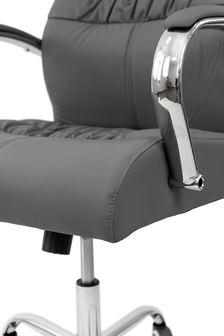 Стілець офісний Лінк, сірий Київ - фото 5