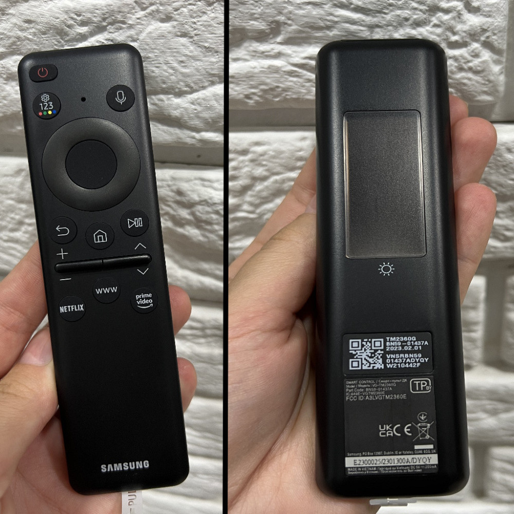 Пульт для телевизора Samsung BN59-01437A (TM2360G) на солнечной зарядке оригинальный смарт голосовой Каменское - изображение 1