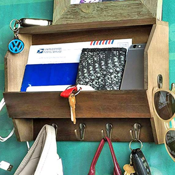 Ключниця дерев'яна "Дотіншер" сепія Миколаїв - фото 1