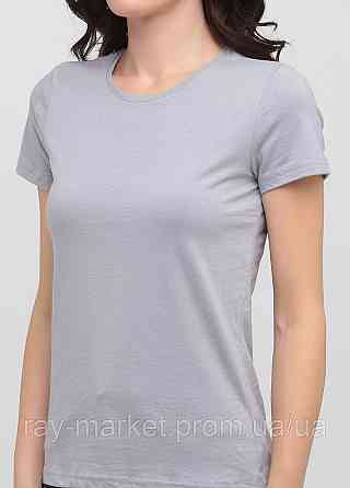 Футболка базовая Stedman Classic-T Unisex женская приталенная светло-серая (ST2600-SGY ) Киев