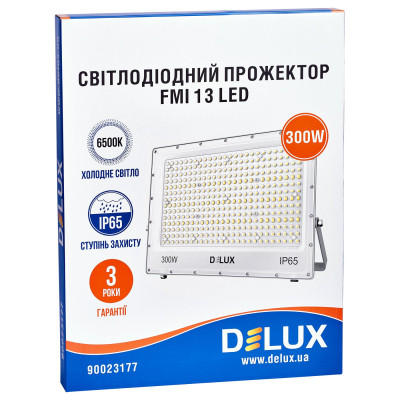 Прожектор Delux FMI 13 LED 300Вт 6500K IP65 (90023177) Винница - изображение 3
