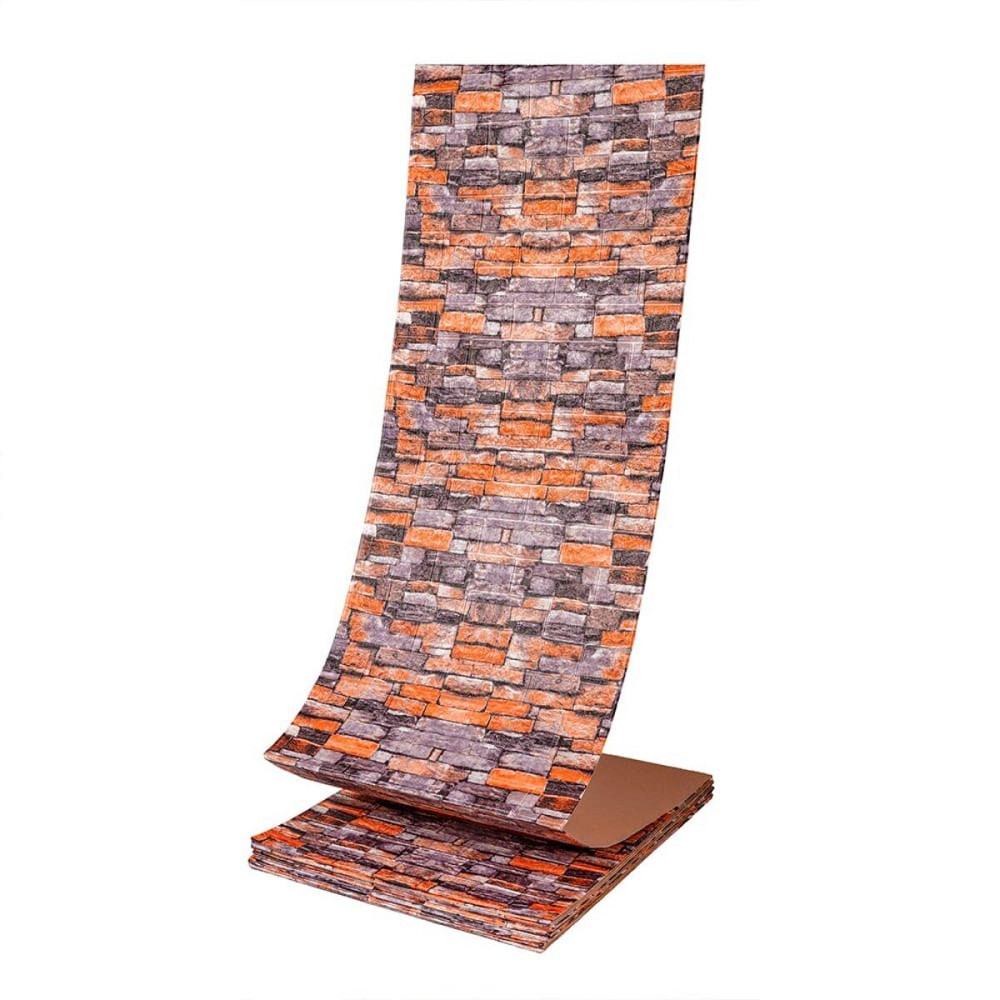 Самоклеющаяся 3D панель песчаник екатеринослав кирпич 19600х700х3мм SW-00001735 Днепр - изображение 1