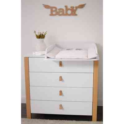 Пеленальный матрасик Верес Summer Bunny pink NEW 50х70 см (426.3.1) Винница