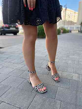 KATI SHOES Босоніжки жіночі леопардові світлі KATI SHOES 231, натуральна шкіра / Шкіряні босоні Коломыя