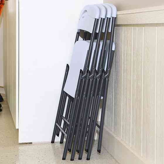 Сложный стул Lifetime белый гранит 80615, 50,7 x 47,9 x 83 см - белый Киев