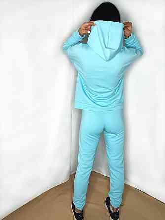 Костюм підлітковий спортивний тринитка петля Блакитний S Харків