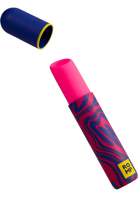 Клиторальный вибратор Romp Lipstick в виде губной памады, розовый Sex Aura Киев - изображение 2