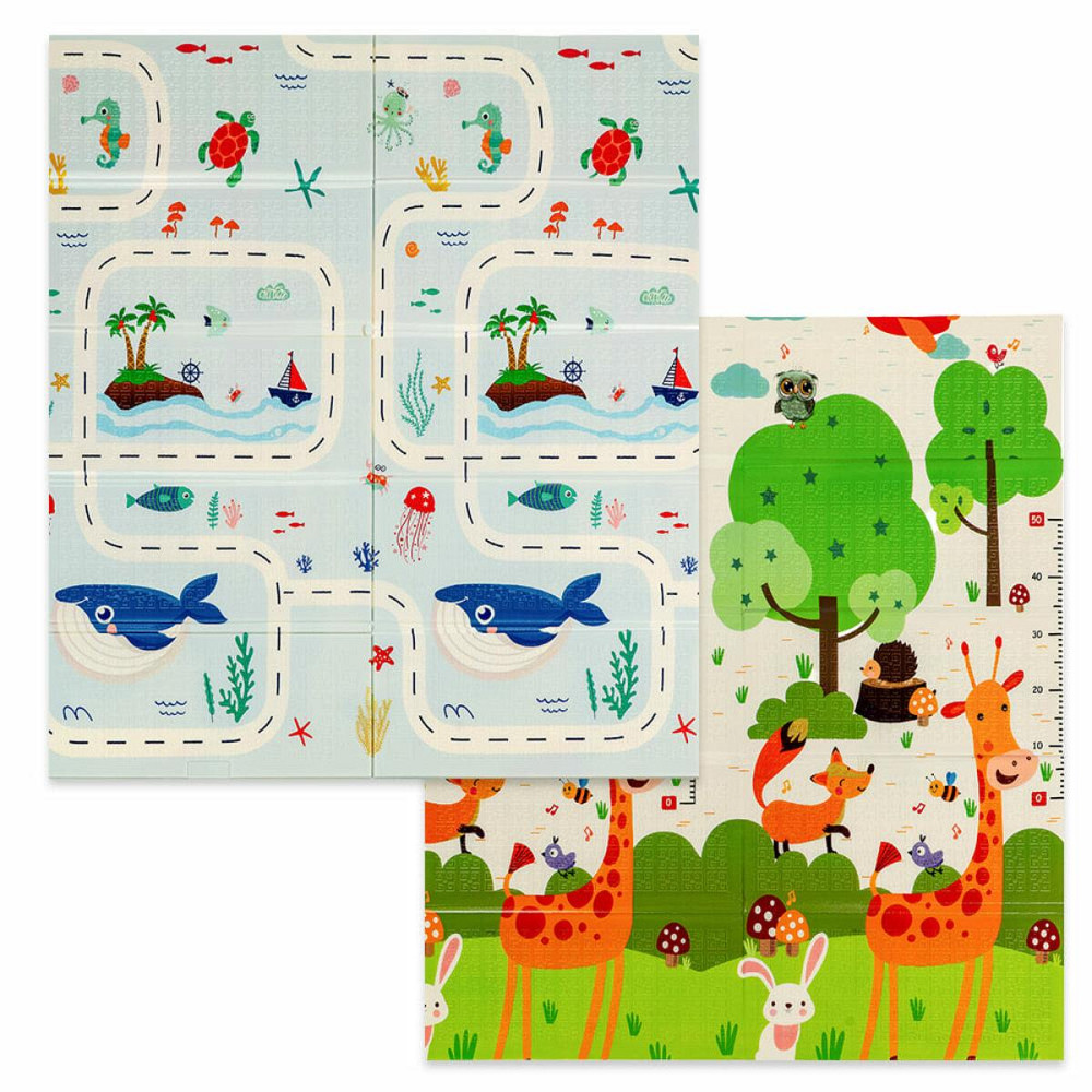 Детский складной коврик Океан с ростомером Киев - изображение 1