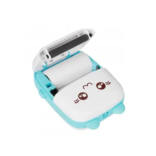 Термопринтер карманный для печати, Bluetooth, 1000мАч и 10 рулонов бумаги 57мм Киев - изображение 3