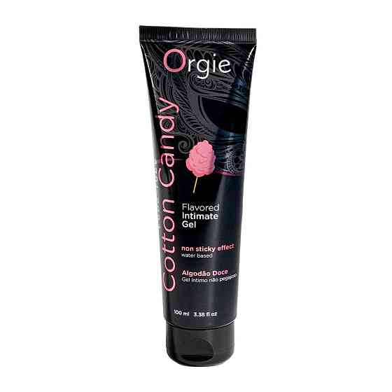 Лубрикант на водной основе Orgie Lube Tube Cotton Candy, 100 мл, со вкусом и ароматом сладкой ваты Sex Aura Киев