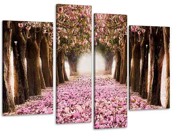 Модульна картина Парк Весна Art-41_4 Київ