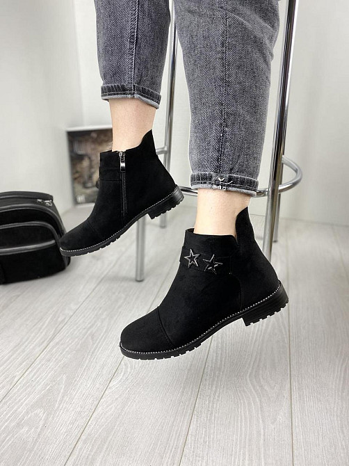 Жіночі черевики Avelina чорні еко-замша 36р. (A7025-41) Коломыя - изображение 3