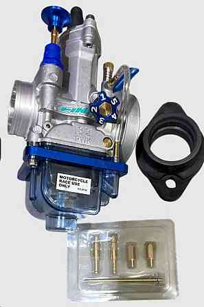 Карбюратор мотоцикл   4T CB/CG PWK 32 з перехідником на МТ, Урал, ІЖ, Миск ручний підсос + жиклери + голка Мукачево