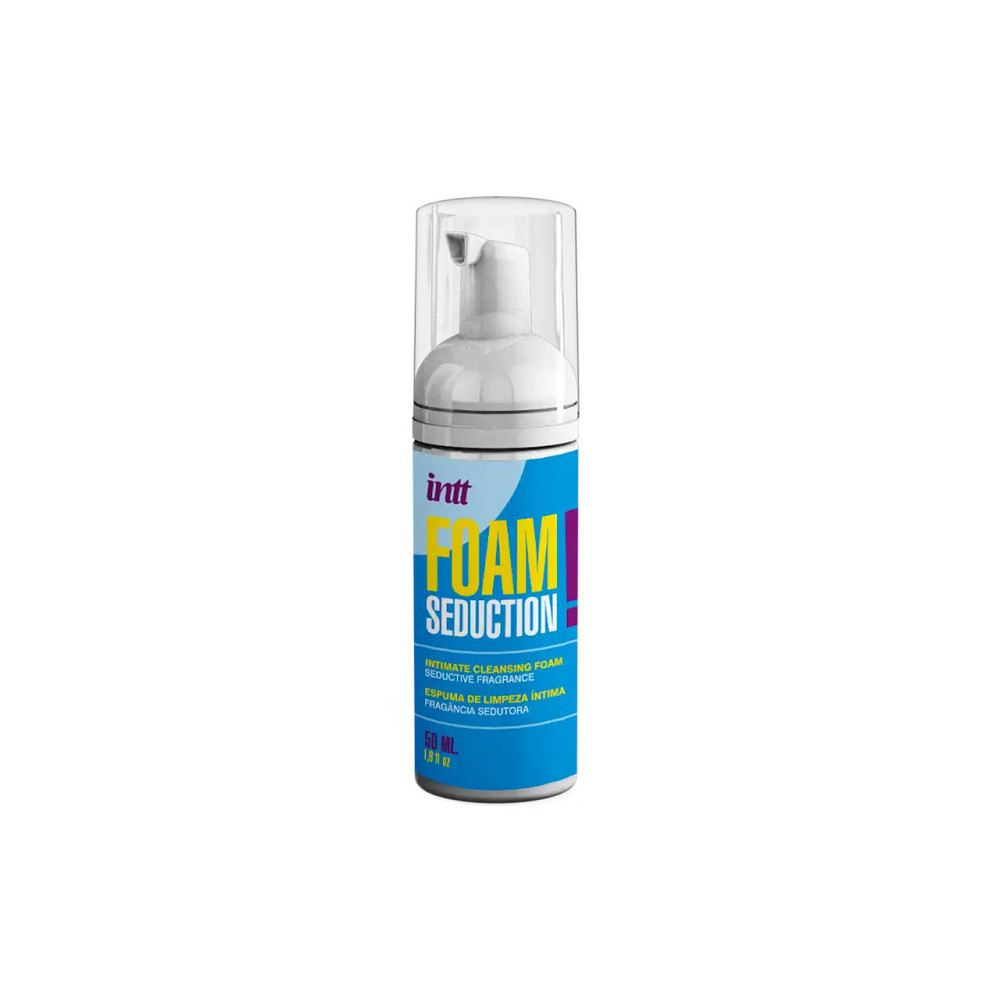 Піна для інтимної гігієни Intt FOAM SEDUCTION! унісекс, з ароматом, 50 мл Sex Aura Київ - фото 6