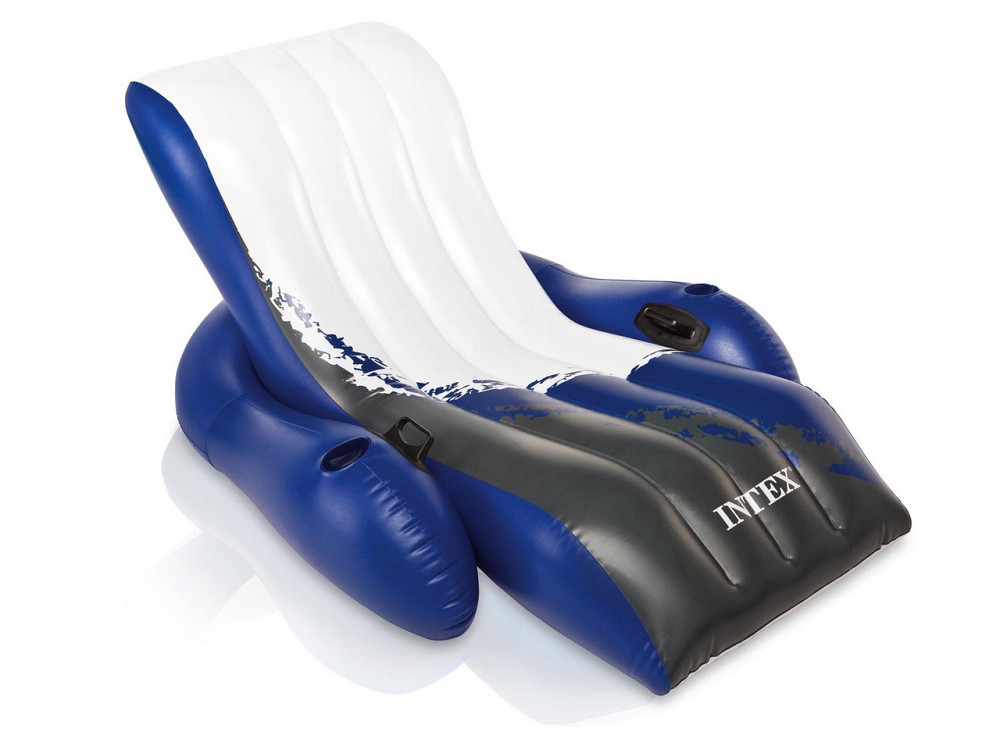 Шезлонг надувной для плавания INTEX 58868, 180 x 135 см Киев - изображение 1