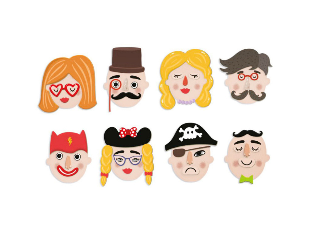 Гра дитяча Dodo Магнітні Обличчя 61 магнітний елемент (200208) Чернигов - изображение 3