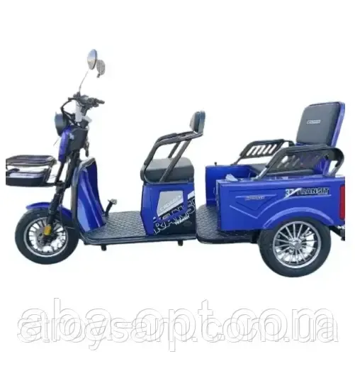 Електротрицикл з кузовом CROSSER S TR-5 1000W-72V-24Ah шини 10"/10" купити дешево в Україні Одеса - фото 6