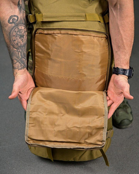 Тактичний рюкзак-баул X-TACTICAL coyot ПП4723 Одеса - фото 4