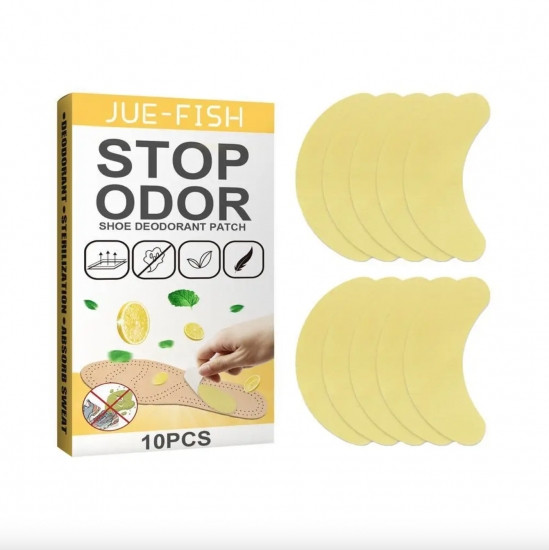 Пластырь в обувь для устранения запаха 10 шт stop odor Винница - изображение 5