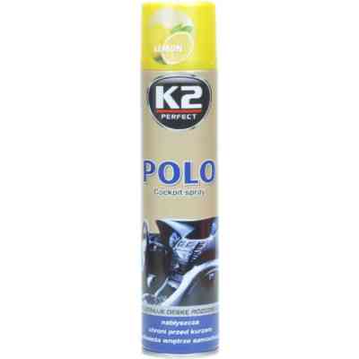 Автополироль K2 POLO COCKPIT 300ml лимон (K403CY) Винница