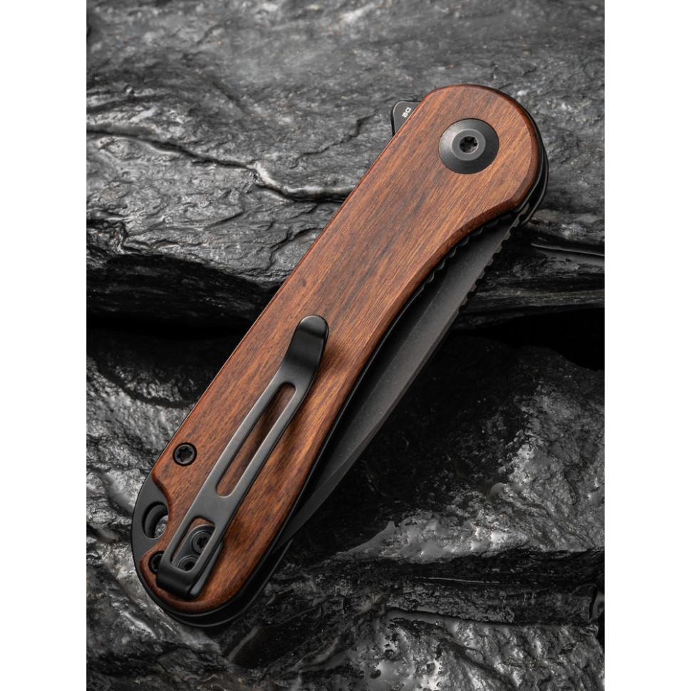 Ніж складаний кишеньковий Civivi Elementum, (7.5 см) D2 / Guibourtia Wood Киев - изображение 12