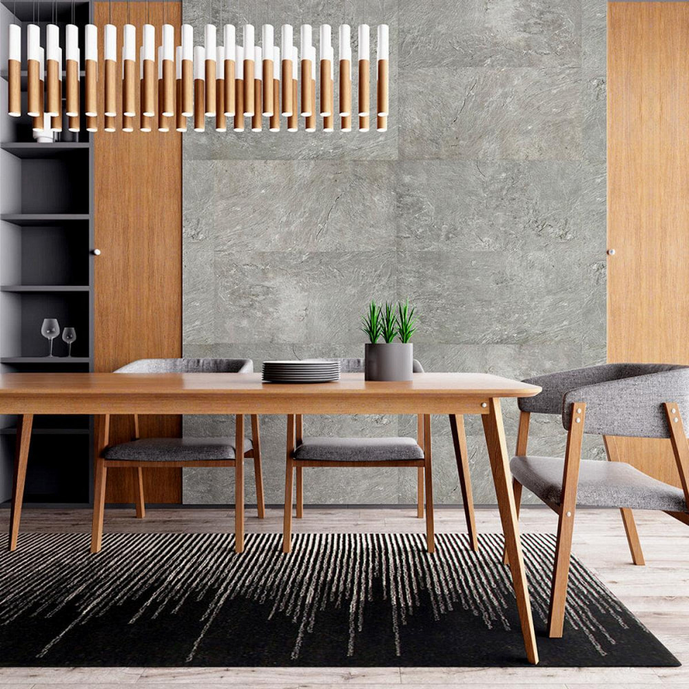 Самоклеящаяся виниловая плитка 600х300х1,5мм Серебристый мрамор, цена за 1 шт. (СВП-103) Глянец SW-00000290 Киев - изображение 6