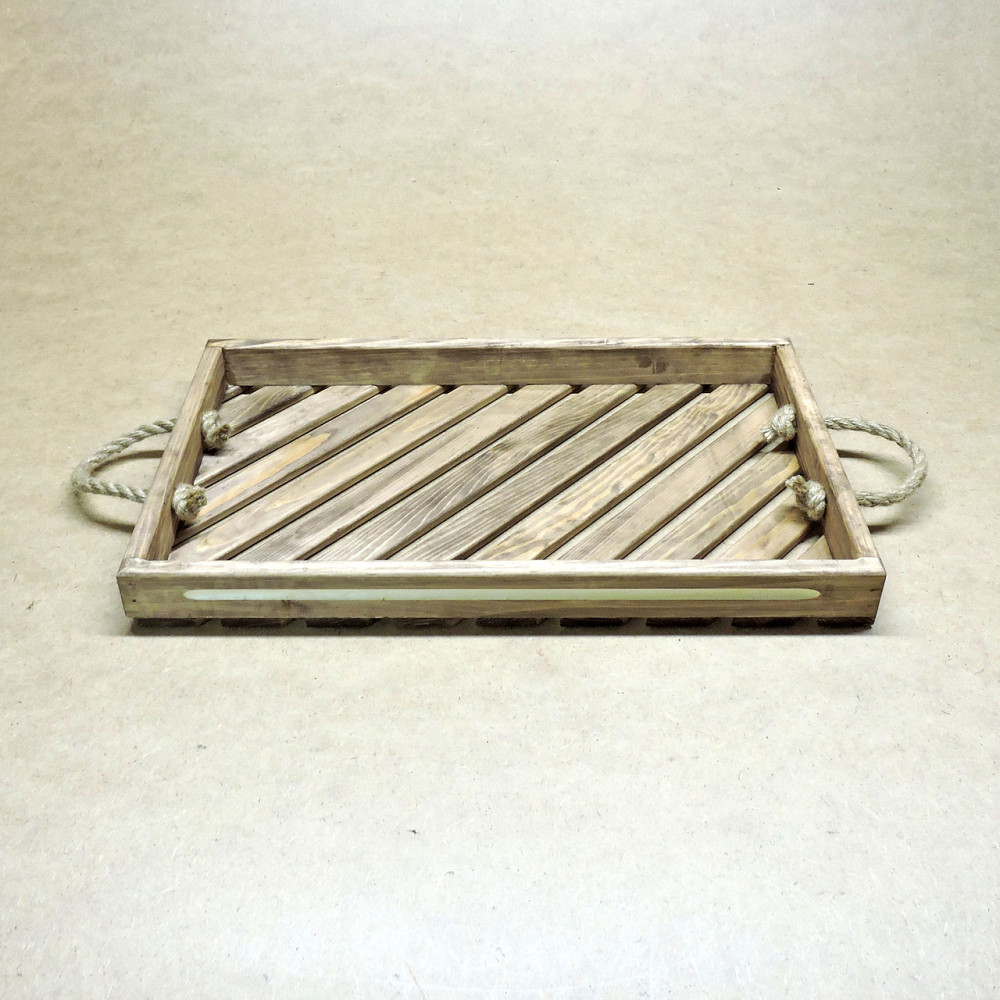 Поднос деревянный 