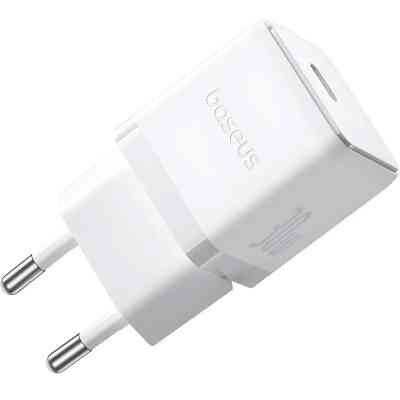Зарядное устройство Baseus Palm Fast Charger 1C 30W + Cable 1.0m Type-C 60W white (P10111605213-01) Винница
