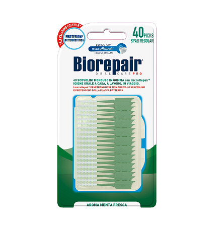 Інтердентальна силіконова зубочистка розмір М BioRepair 40 шт Вінниця - фото 1