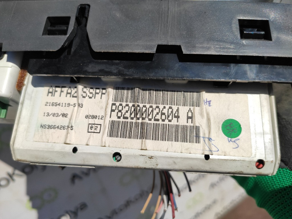 Дисплей Renault Laguna II 2001-2007 (P8200002604) Ковель - фото 1