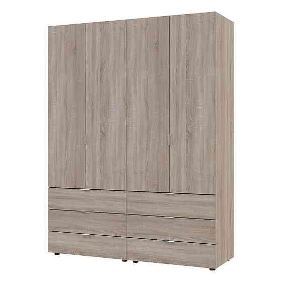 Комплект шаф для одягу Doros Гелар (2 шт.) 155х49,5х203,4 см Дуб сонома (DRS-011110) Львів