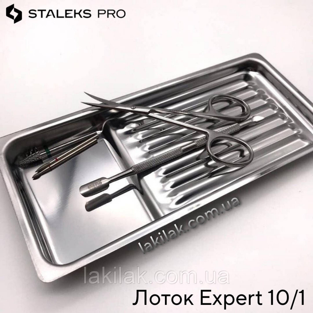 Лоток для інструментів Staleks PRO LE-10/1 19.5х9х2 см Херсон - изображение 1