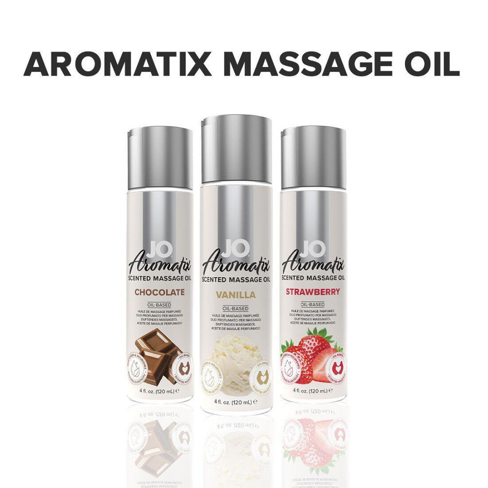 Натуральное массажное масло JO Aromatix Massage Oil Vanilla 120 мл Sex Aura Киев - изображение 5