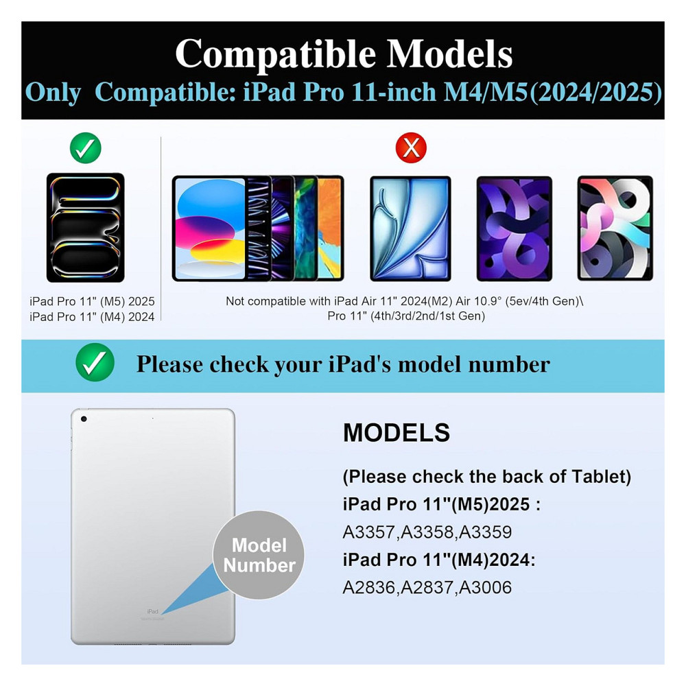 Чохол-клавіатура WIWU iPad Pro 11" (M4/M5 2024/2025) Сірий 3в1 Bluetooth QWERTY підсвітка трекпад регульована підставка Київ - фото 7